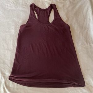 LULULEMON MAROON/ BURGUNDY TANK TOP